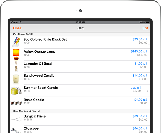 Sales Automation App for iPad